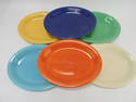 Fiesta platter group, 6 original colors,