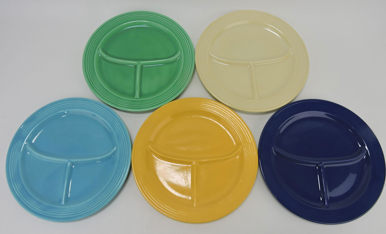 Fiesta 10 1/2" compartment plate (1 of 1)