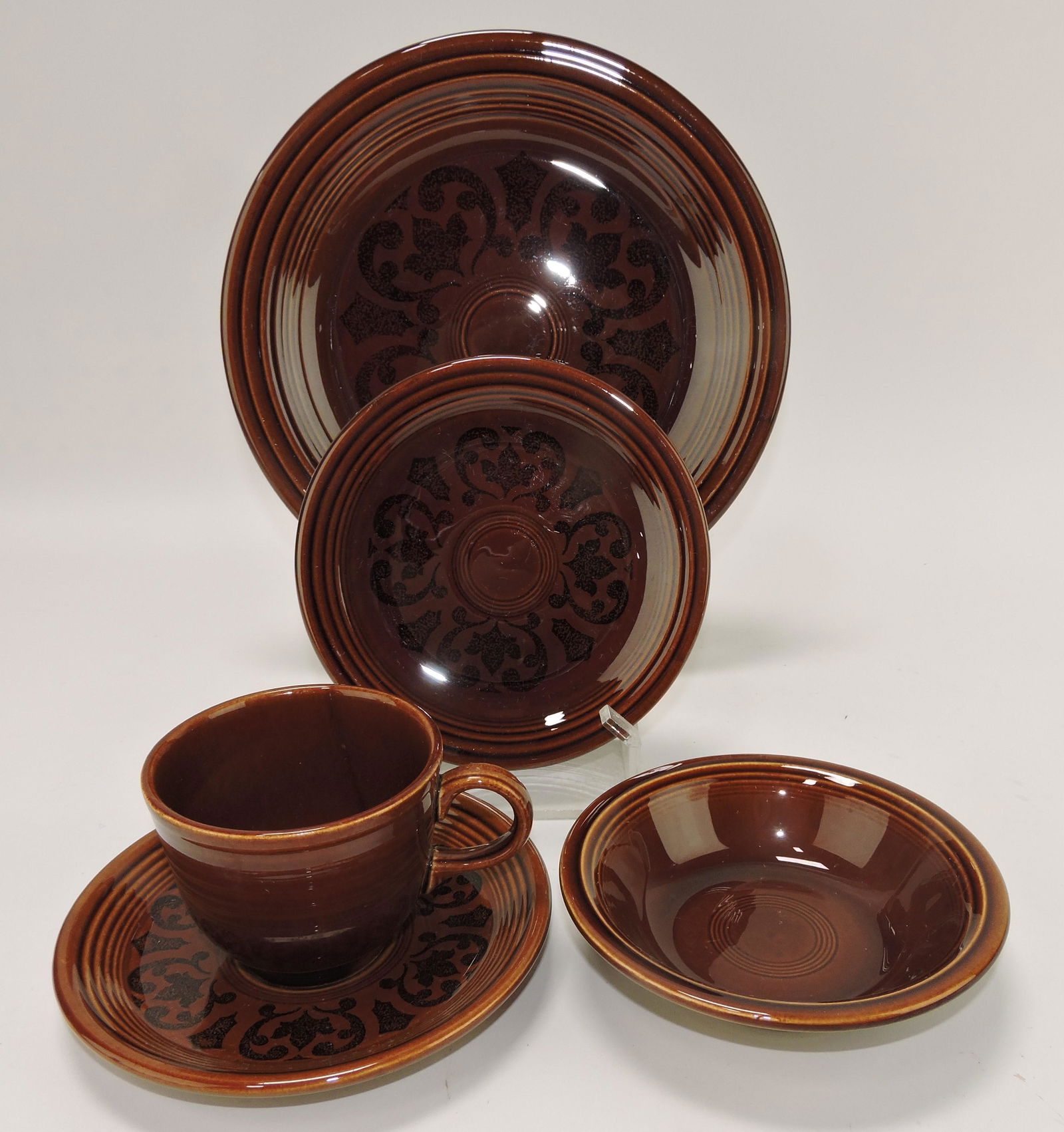 Fiesta Amberstone 5 pc place (1 of 1)