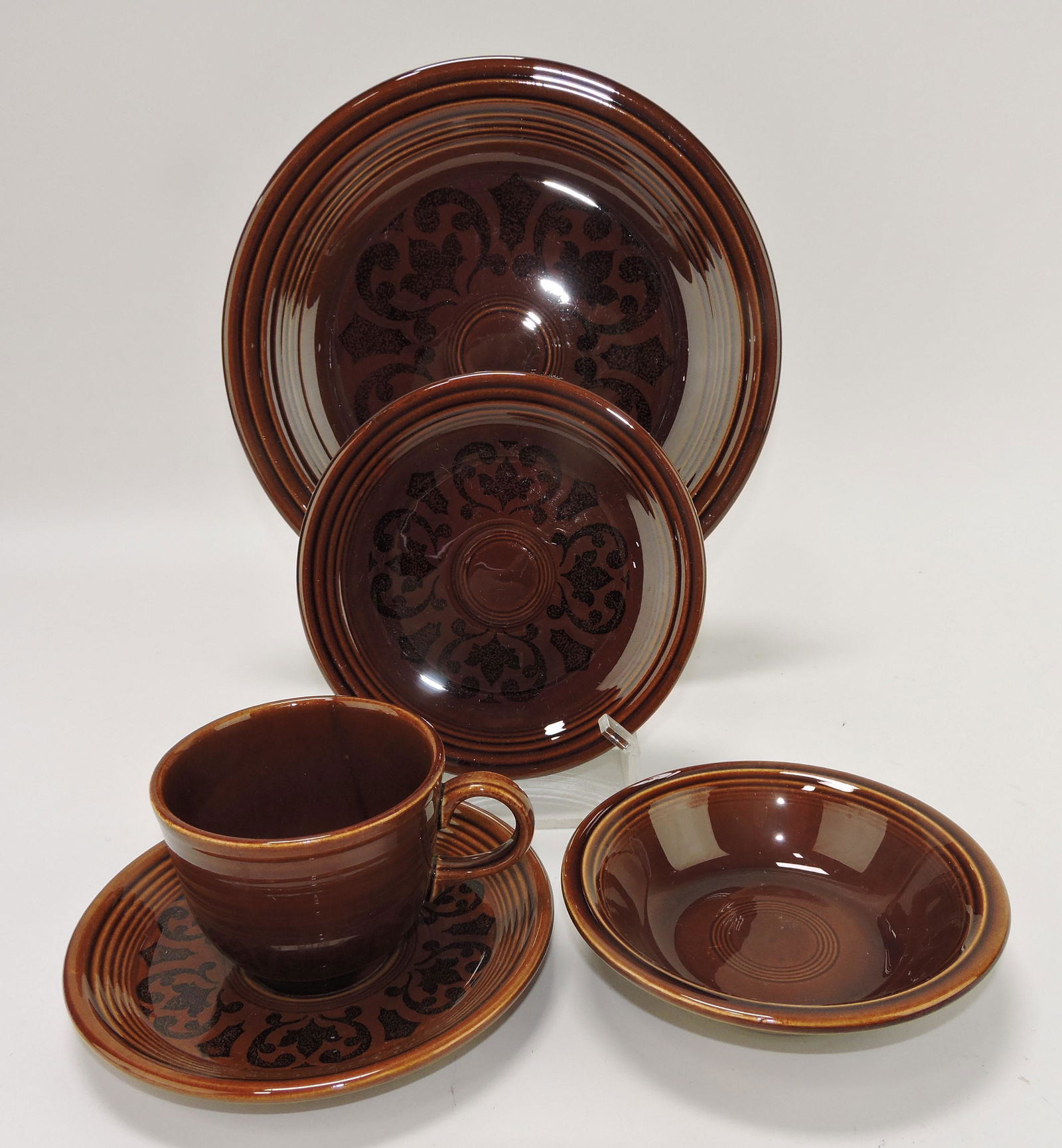 Fiesta Amberstone 5 pc place (1 of 1)