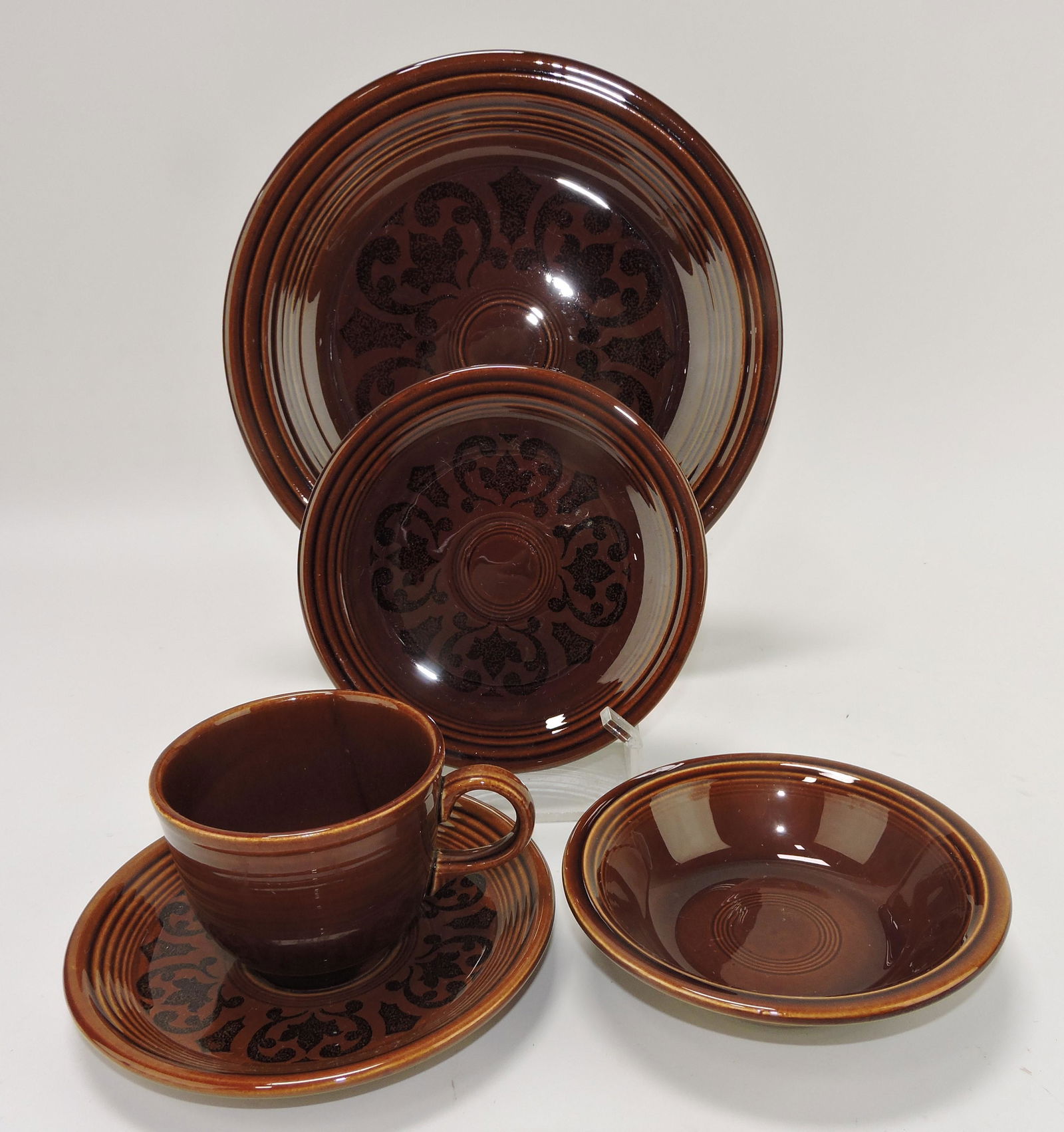 Fiesta Amberstone 5 pc place (1 of 1)