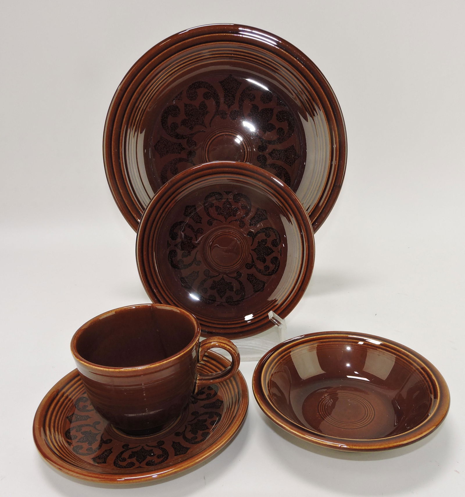 Fiesta Amberstone 5 pc place (1 of 1)