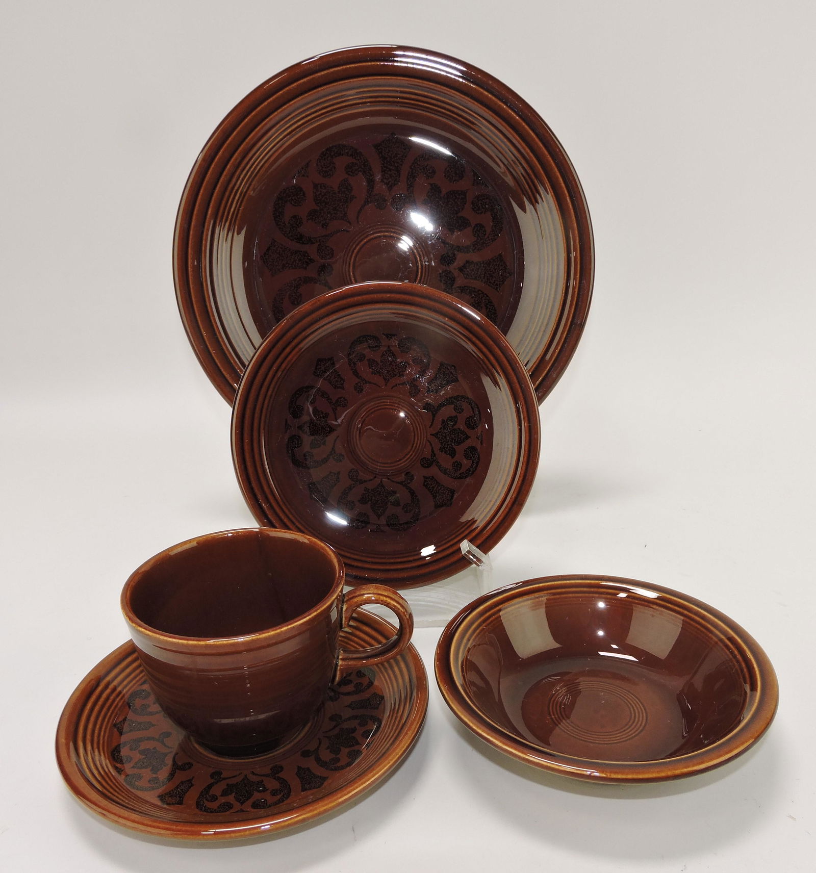 Fiesta Amberstone 5 pc place (1 of 1)