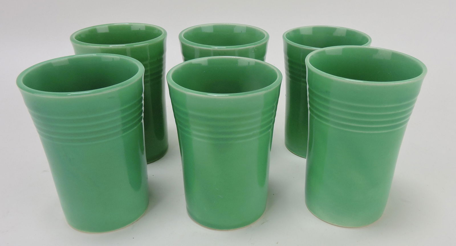 Fiesta juice tumbler group, 6 green: .