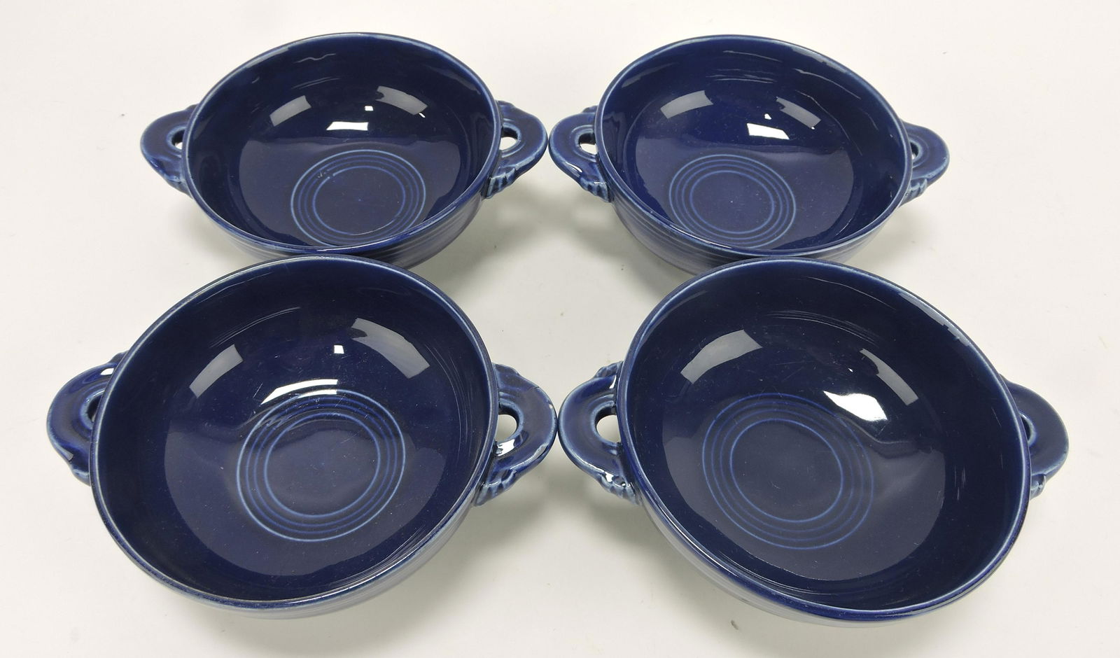 Fiesta cream soup group, 4 cobalt (1 of 1)