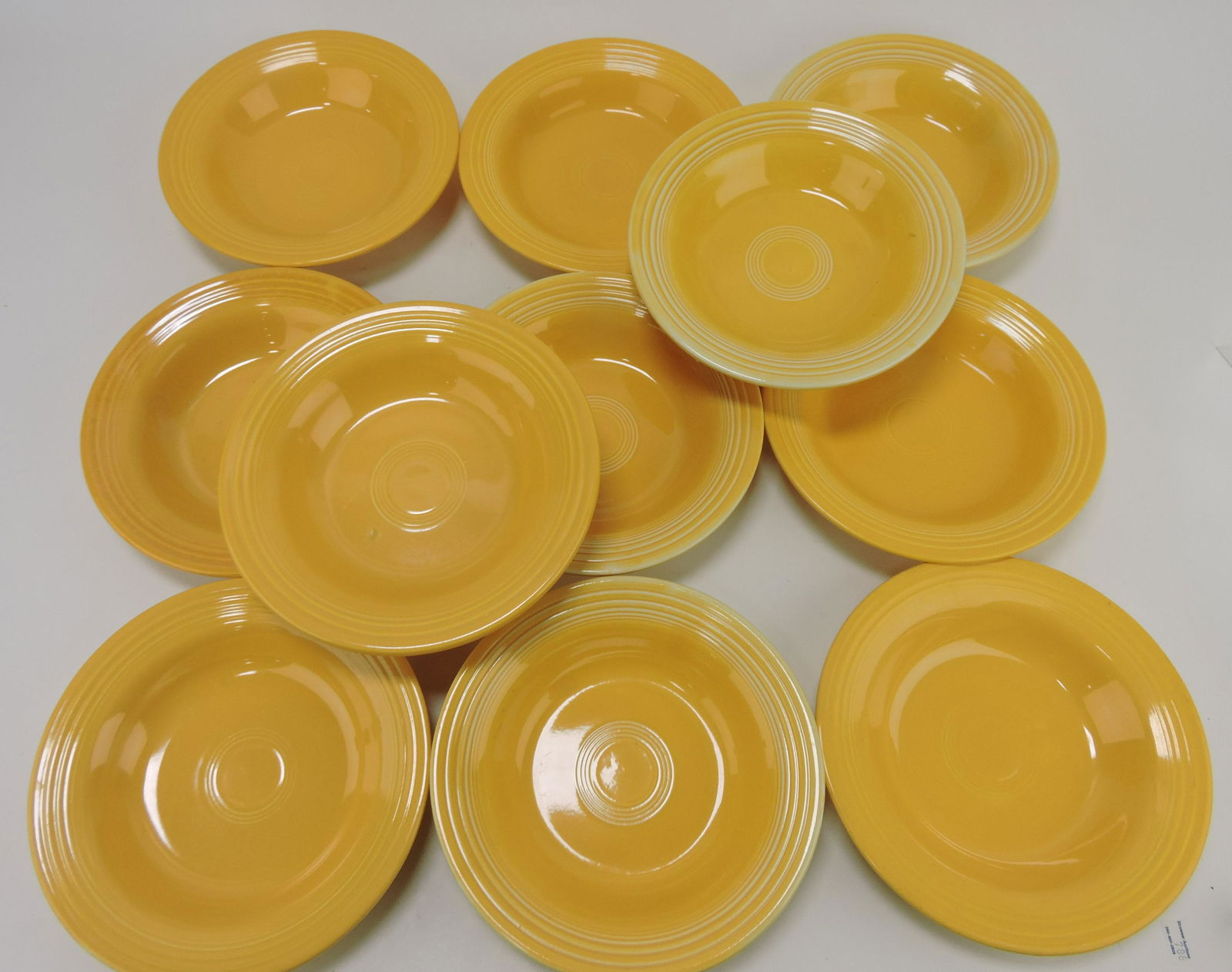 Fiesta deep plate group, 11 yellow (1 of 1)
