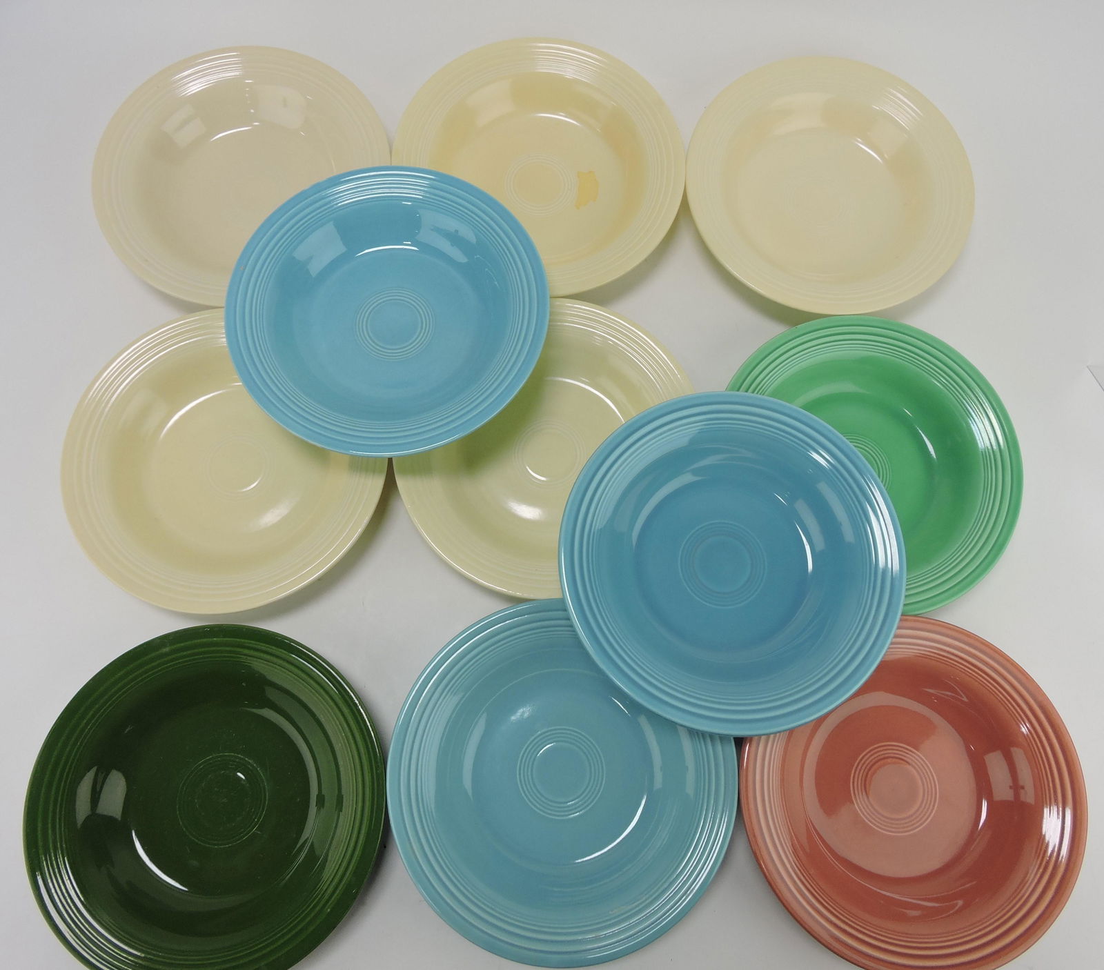 Fiesta deep plate group, 11 mixed (1 of 1)