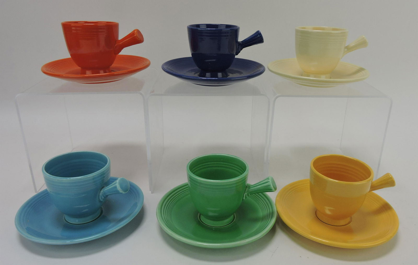 Fiesta demitasse cup & saucer group, (1 of 1)