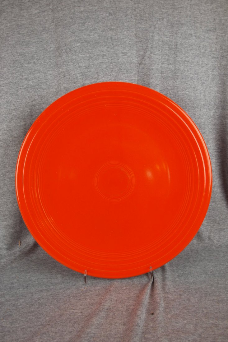 Fiesta red 15" chop plate : Fiesta red 15" chop plate