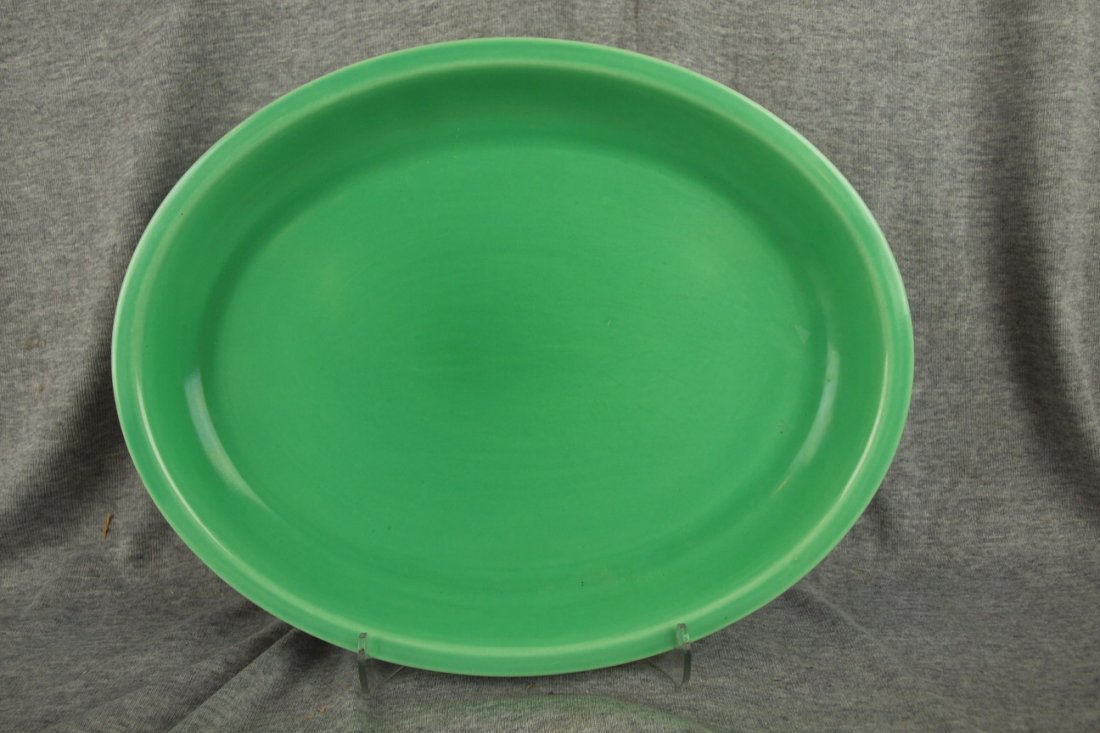 Fiesta Kitchen Kraft light green platter: Fiesta Kitchen Kraft light green platter