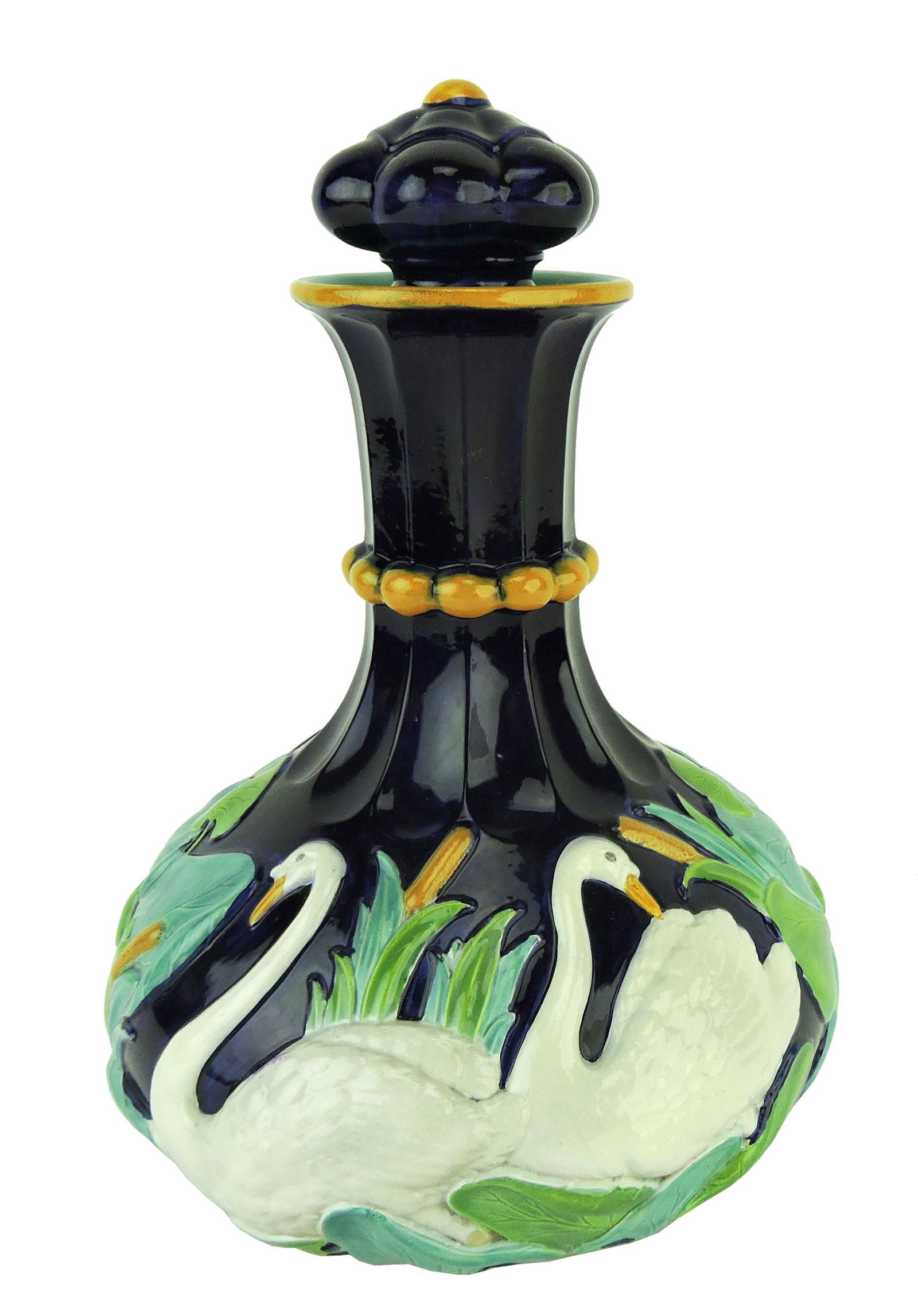 Very Rare English Majolica Water (1 of 6)