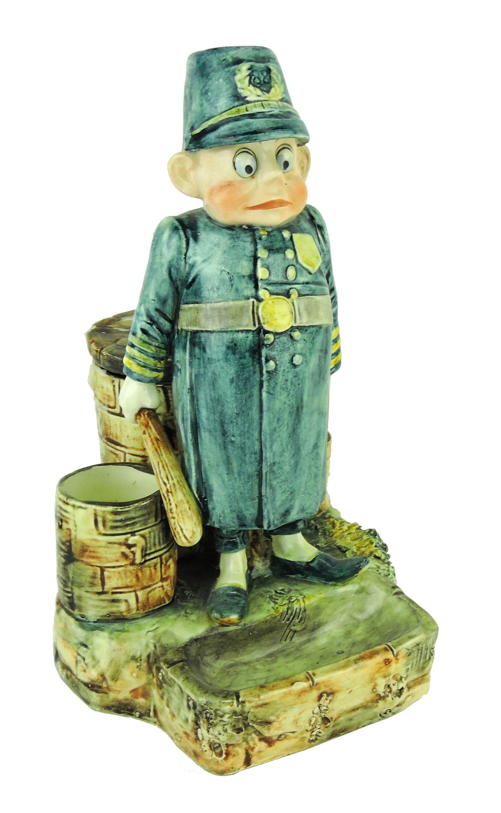 An amusing Majolica Palmer Cox (1 of 3)
