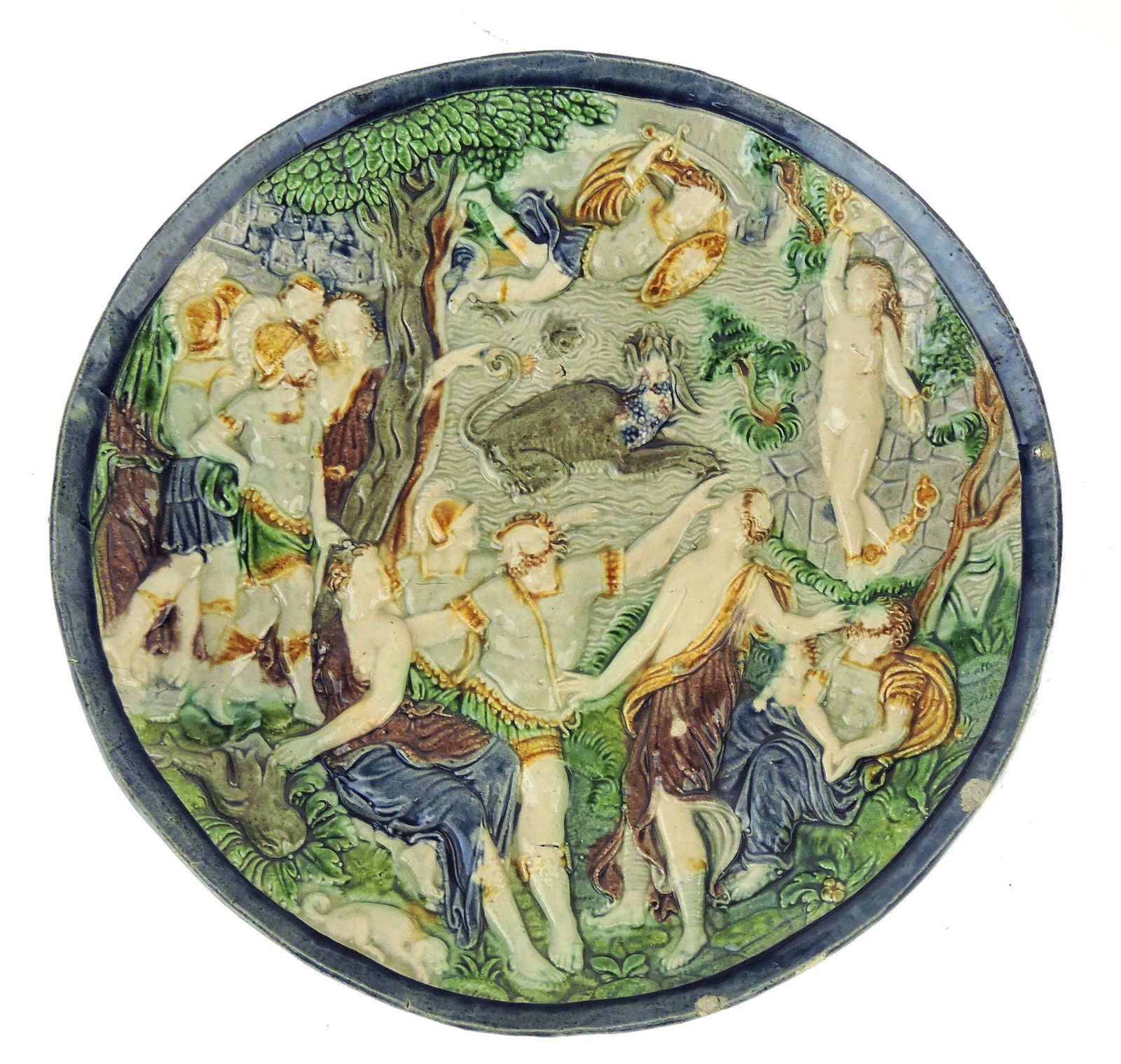 Late 16th-early 17th century dish, Manner (1 of 6)