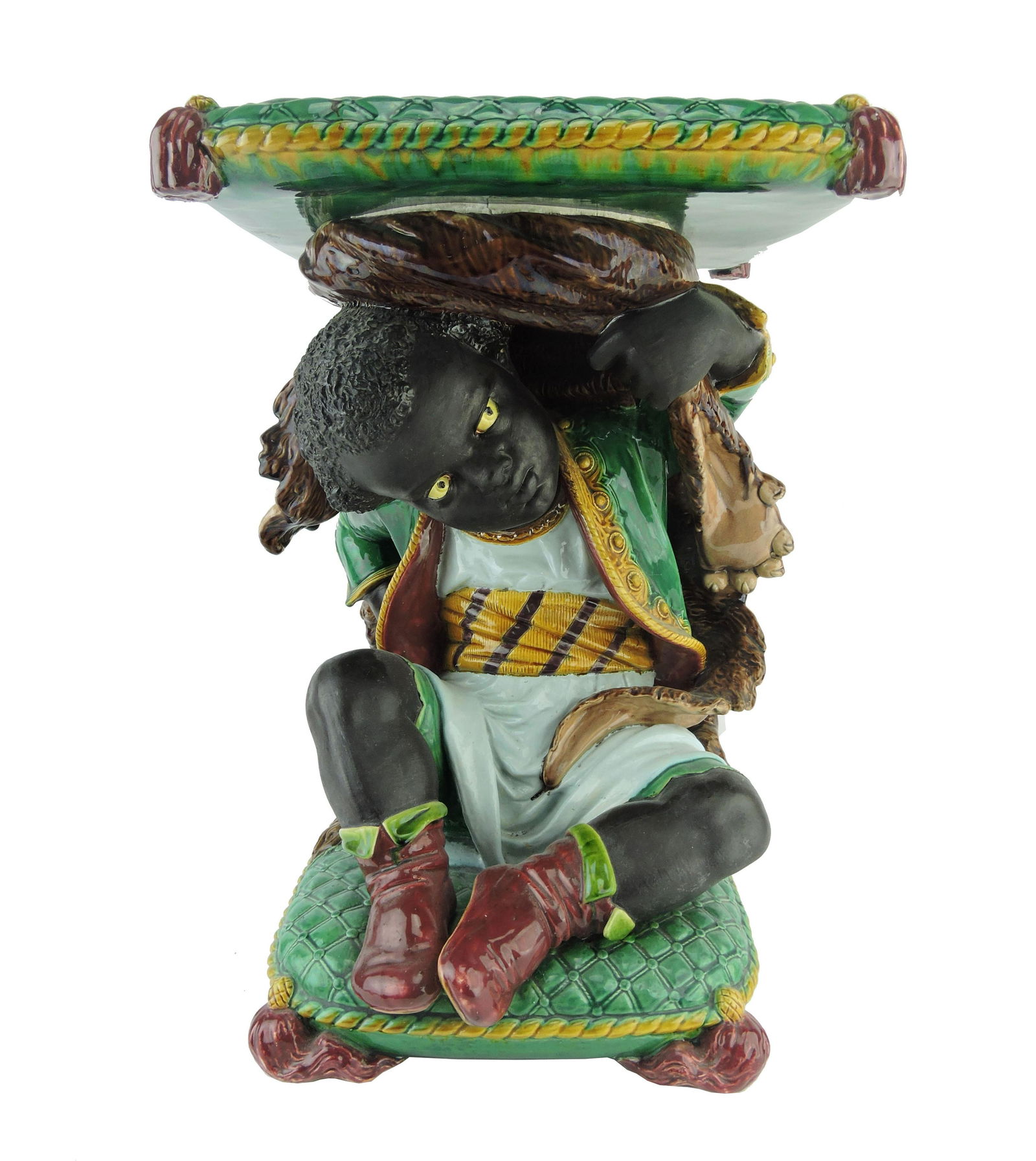 Minton Majolica Blackamoor Garden (1 of 10)