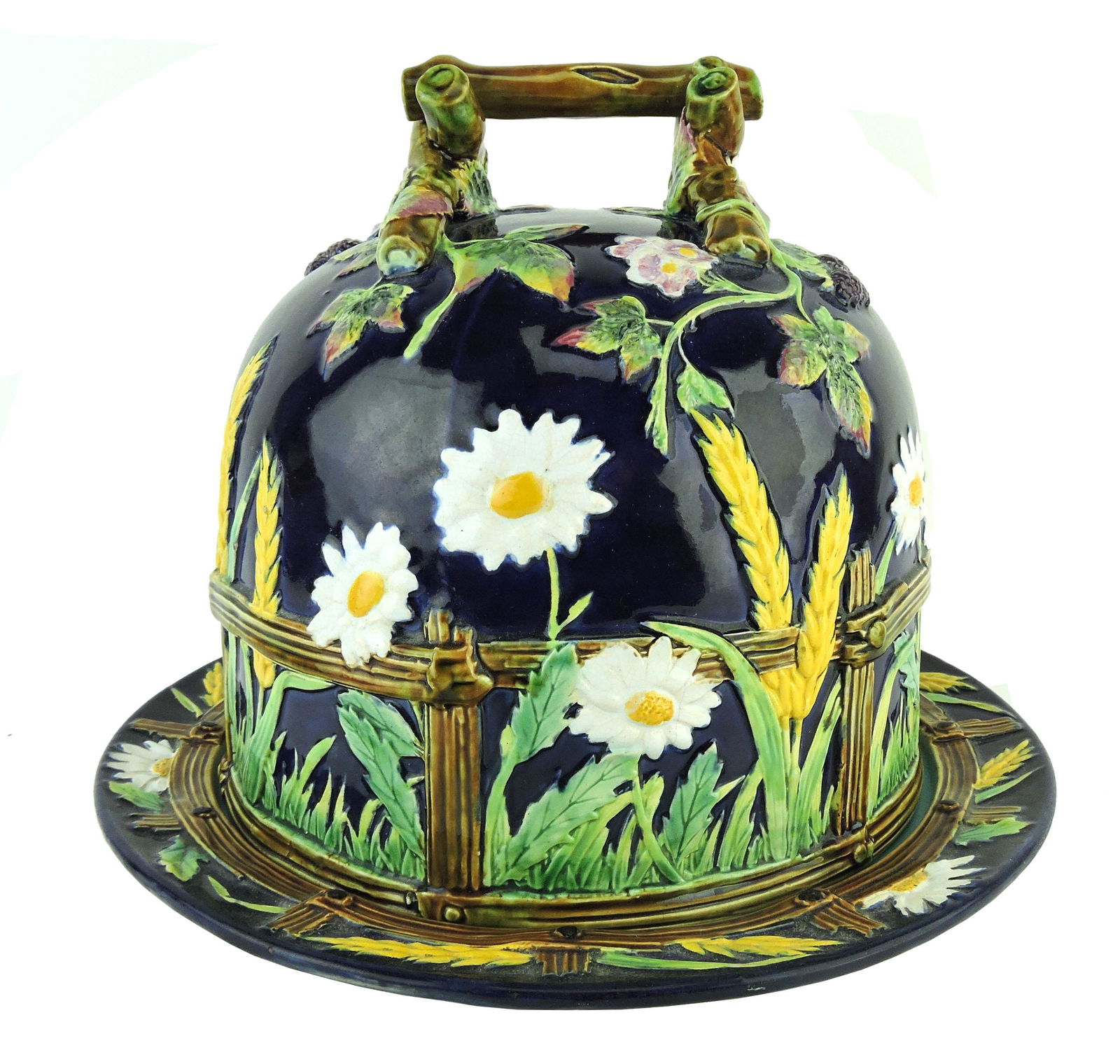 A George Jones Majolica ‘Picket Fence (1 of 4)