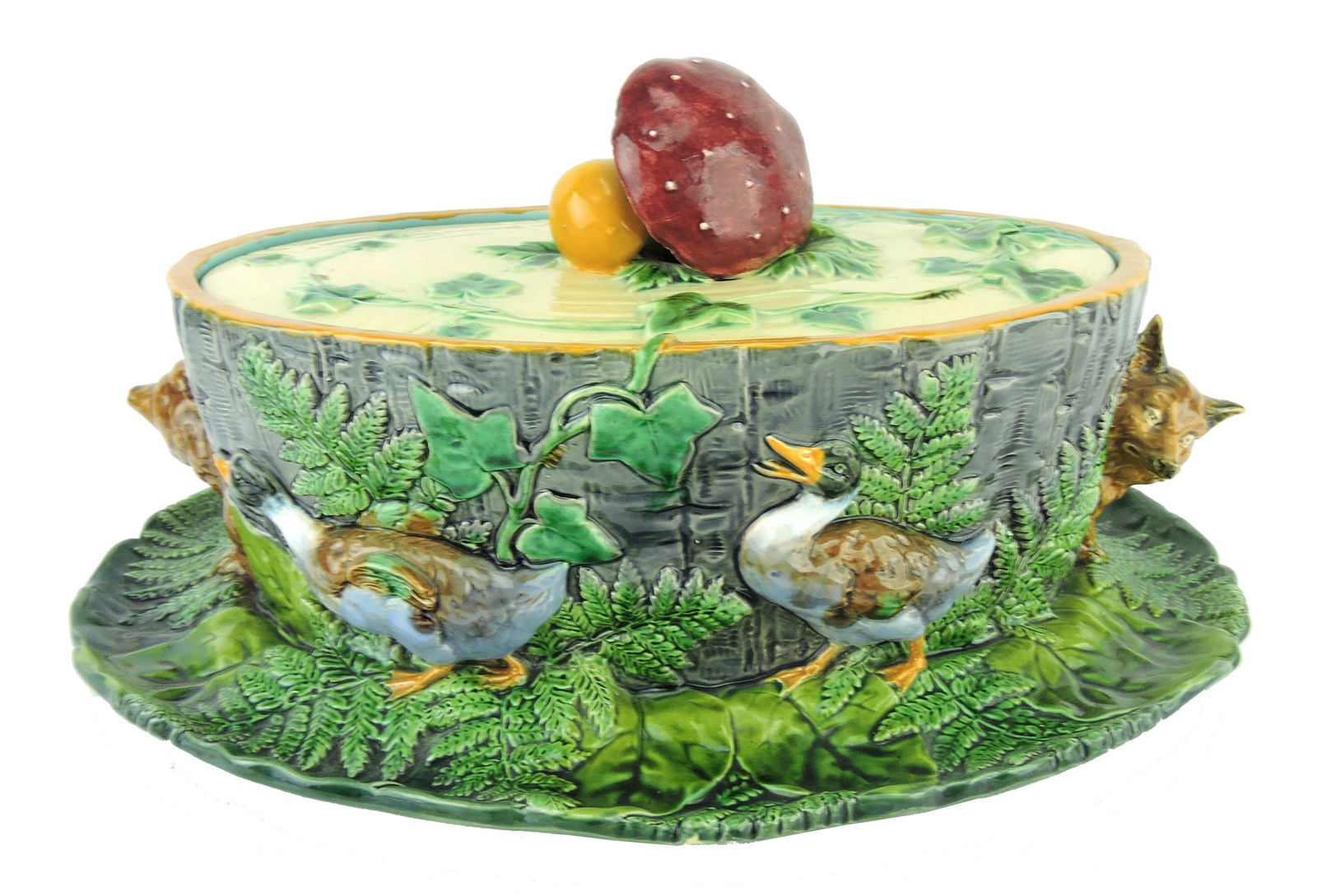 A rare and important Minton Majolica (1 of 8)