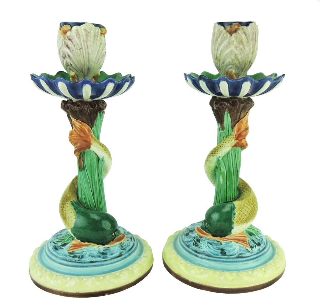 Pair of Royal Worcester Dolphin (1 of 3)