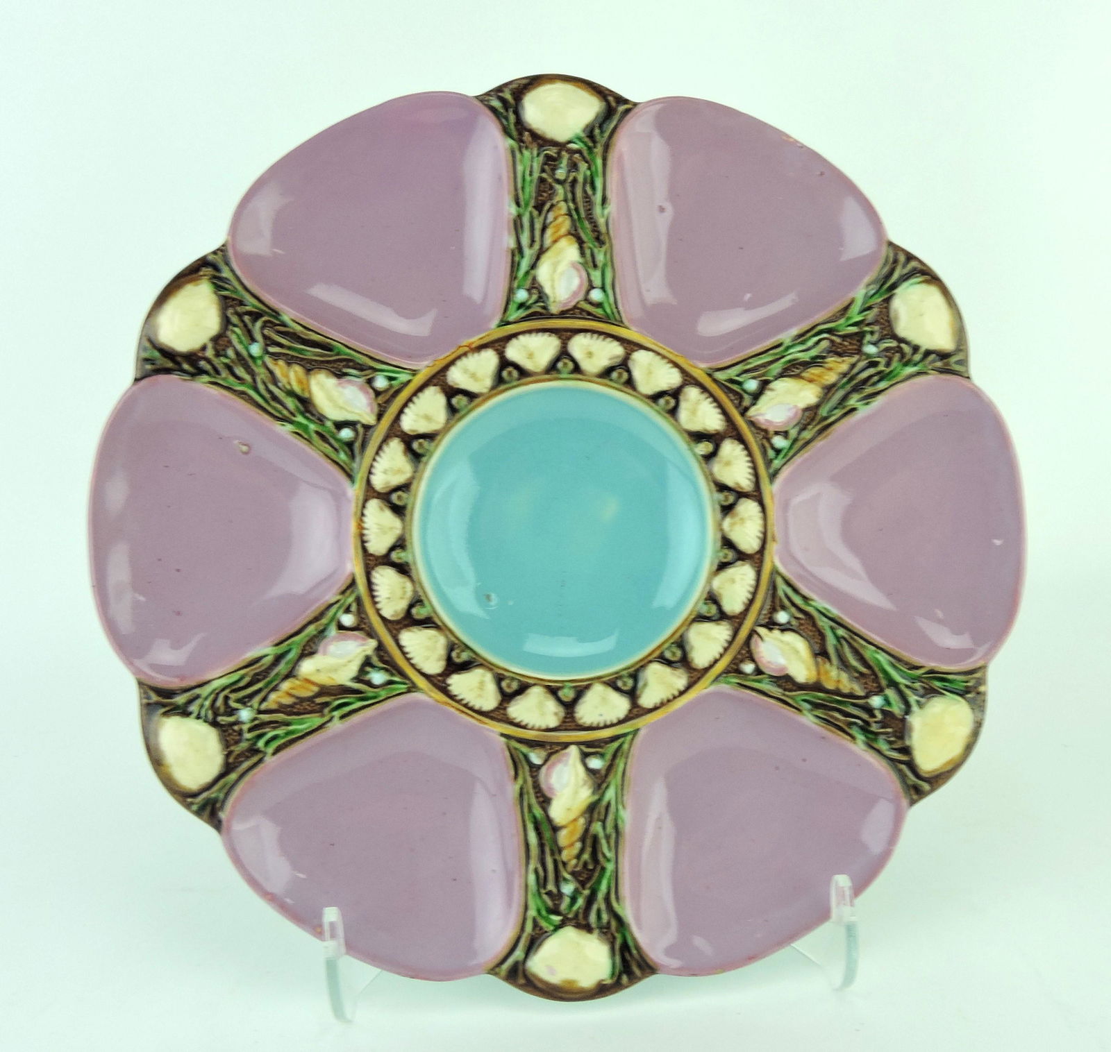 A Fine Quality Minton Majolica 6 well (1 of 2)