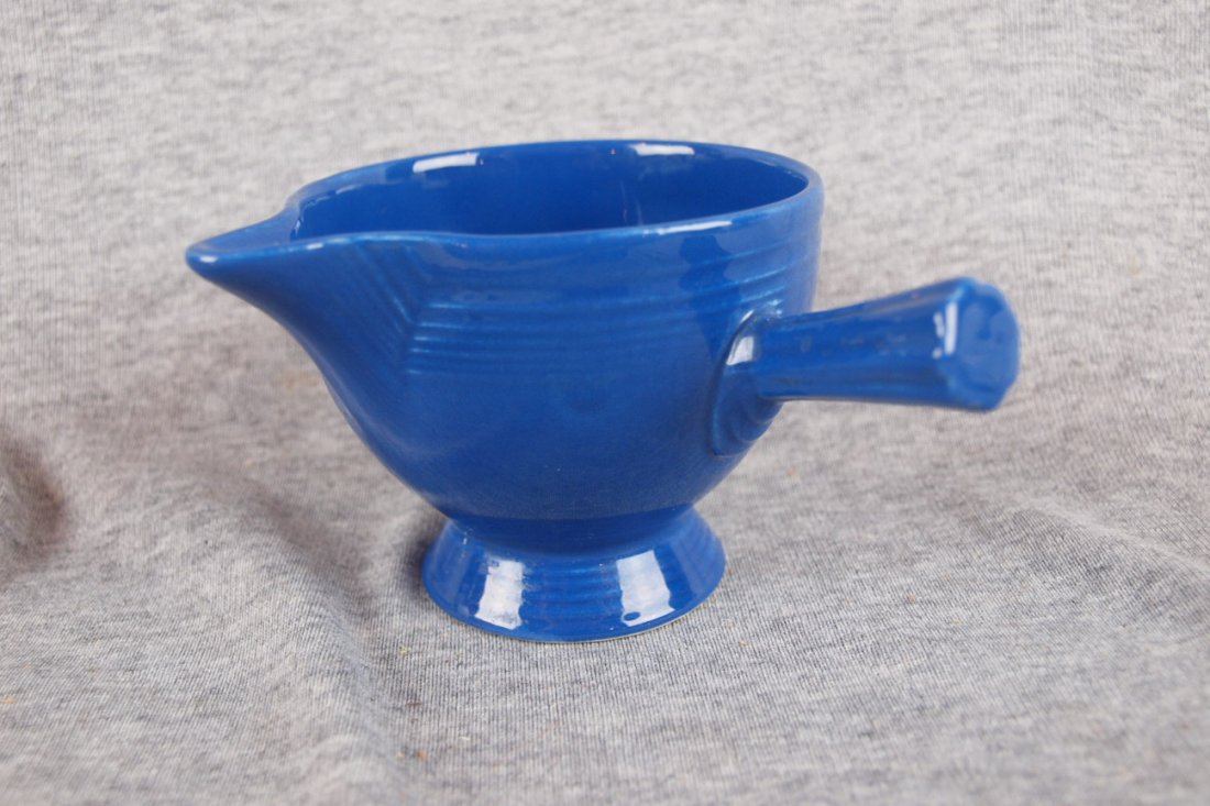 Fiesta cobalt stick handle creamer: Fiesta cobalt stick handle creamer