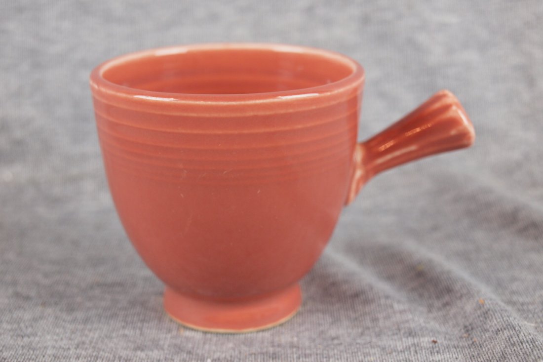 Fiesta demitasse rose cup: Fiesta demitasse rose cup
