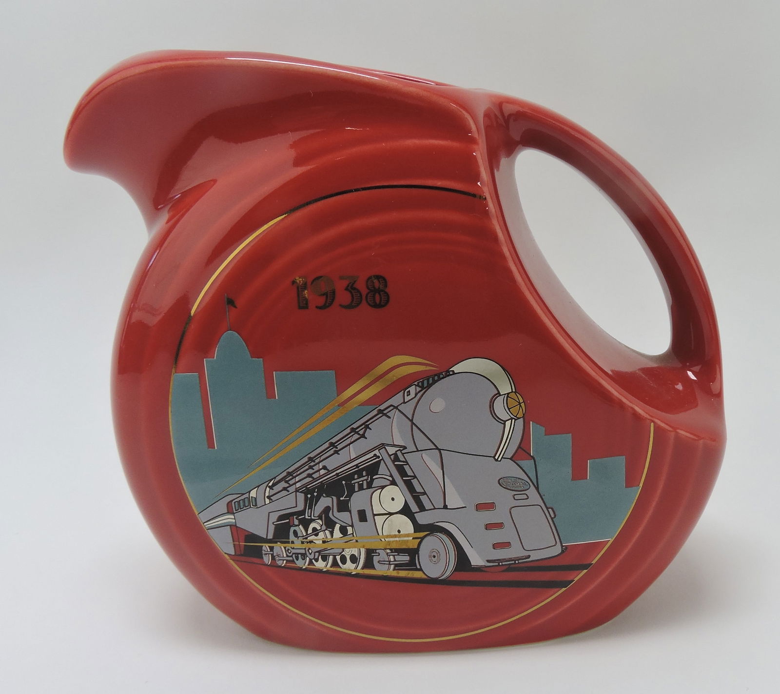 Fiesta Post 86 disc juice pitcher, (1 of 1)