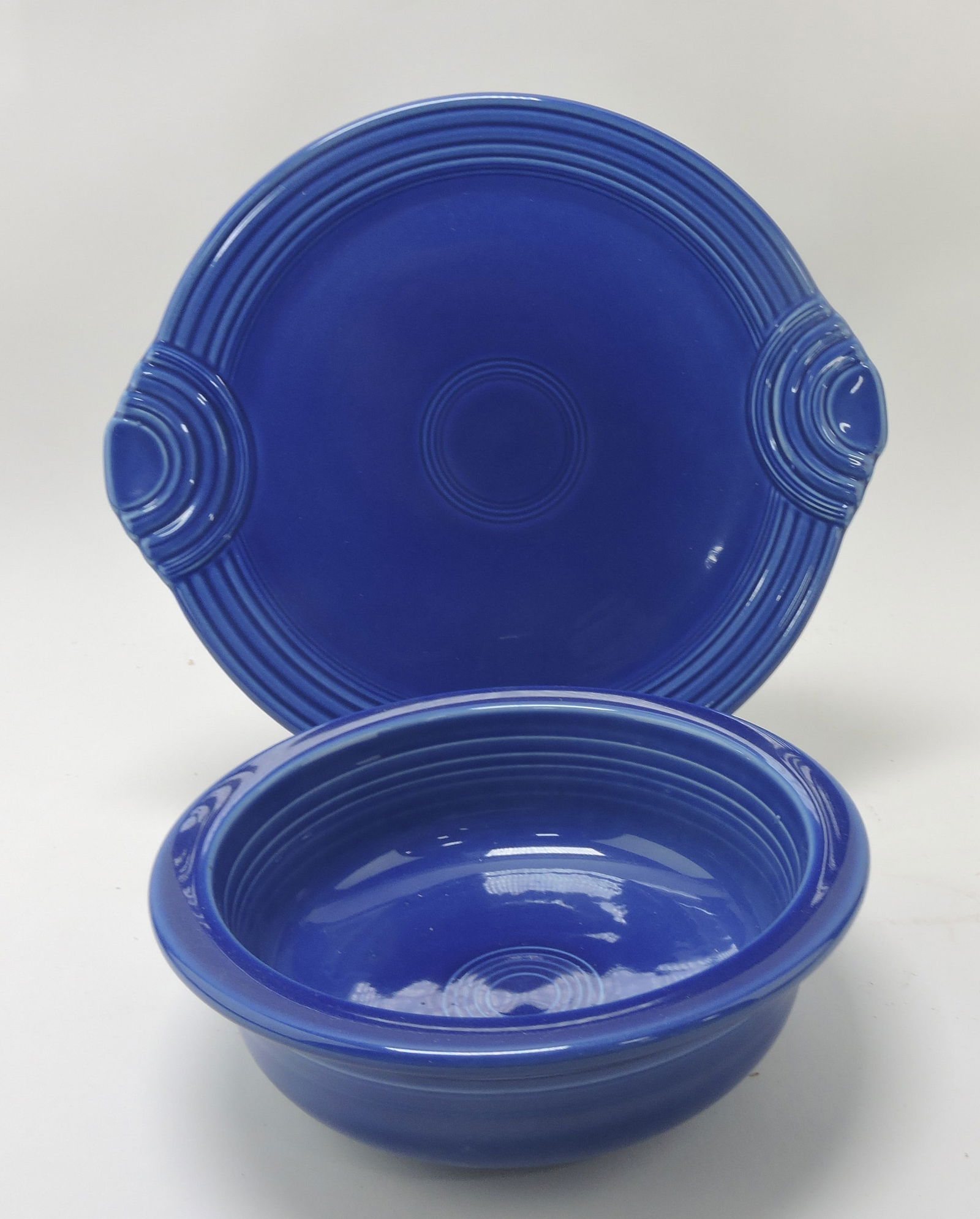 Fiesta Post 86 sapphire serving tray (1 of 1)