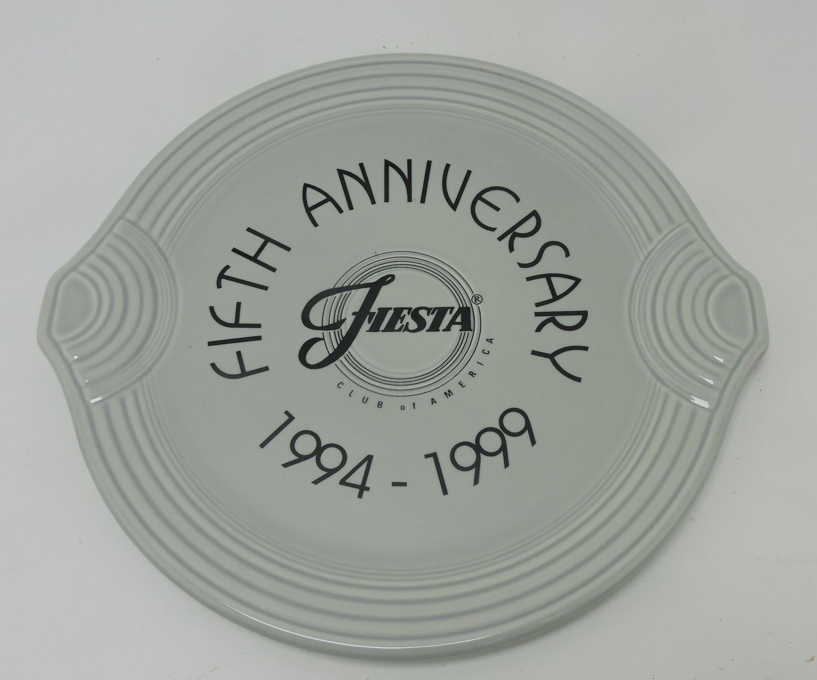 Fiesta Post 86 gray serving tray, (1 of 1)