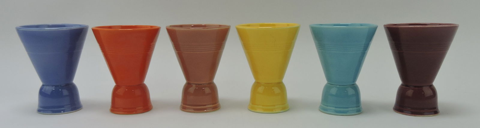 Harlequin double egg cup group, (1 of 1)