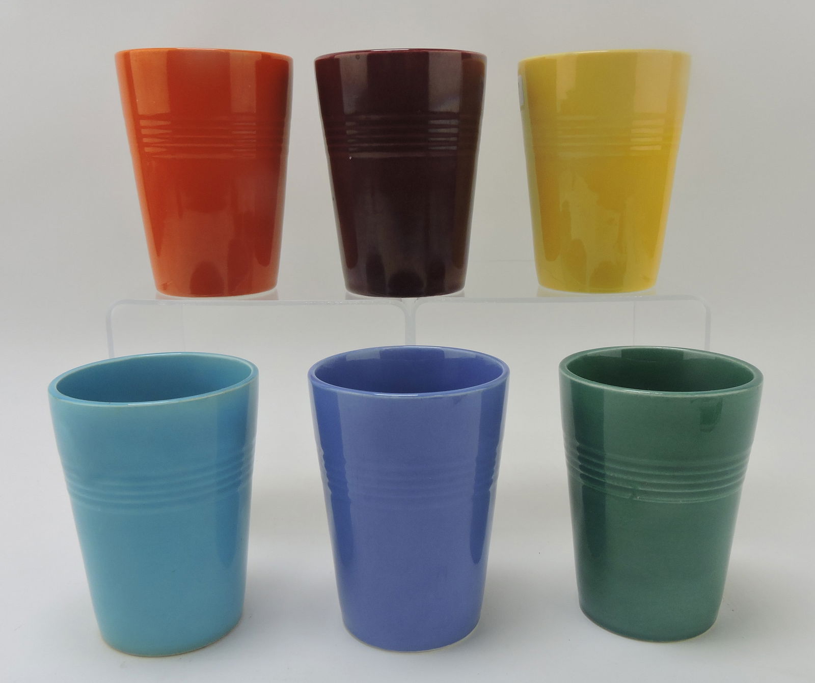 Harlequin tumbler group, 6 different colors: .
