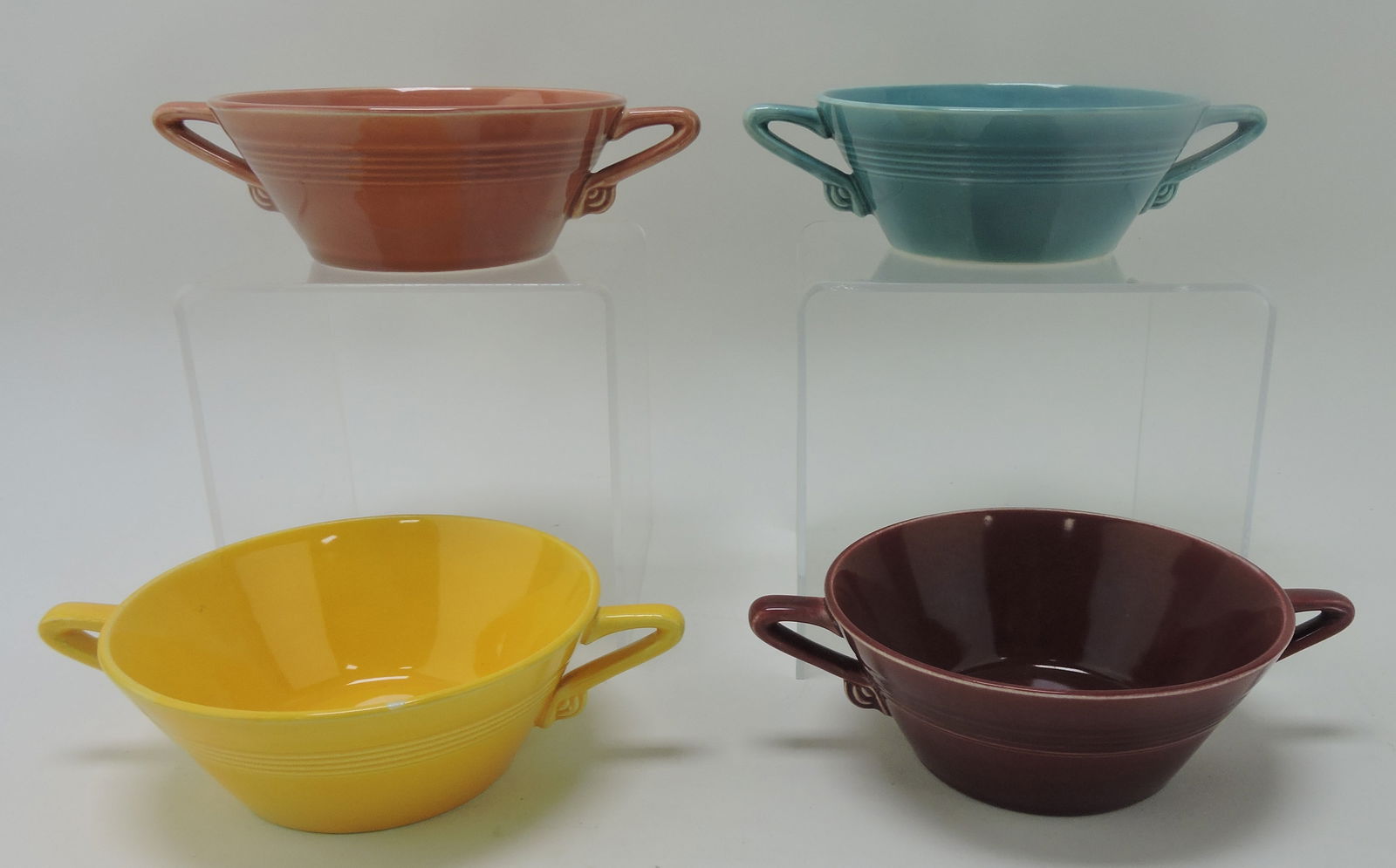 Harlequin cream soup group,: 4 different colors