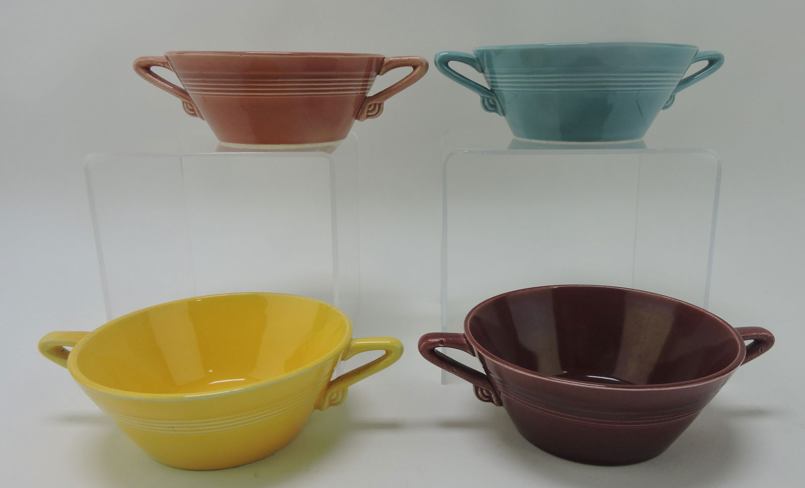 Harlequin cream soup group,: 4 different colors