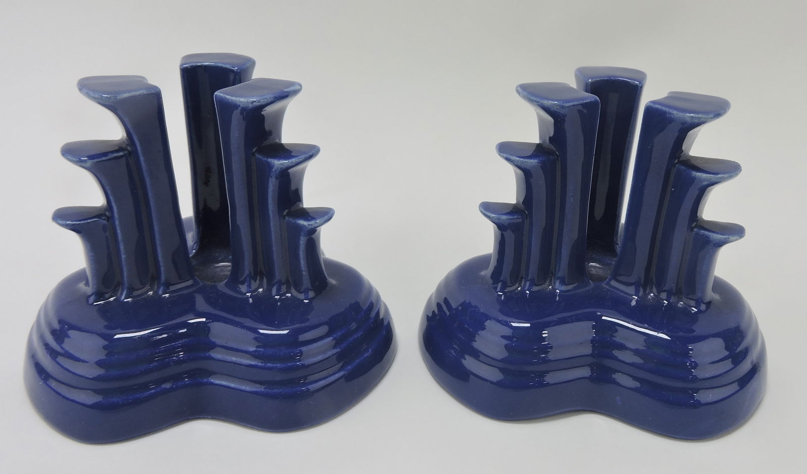 Fiesta tripod candle holder, pair, (1 of 1)