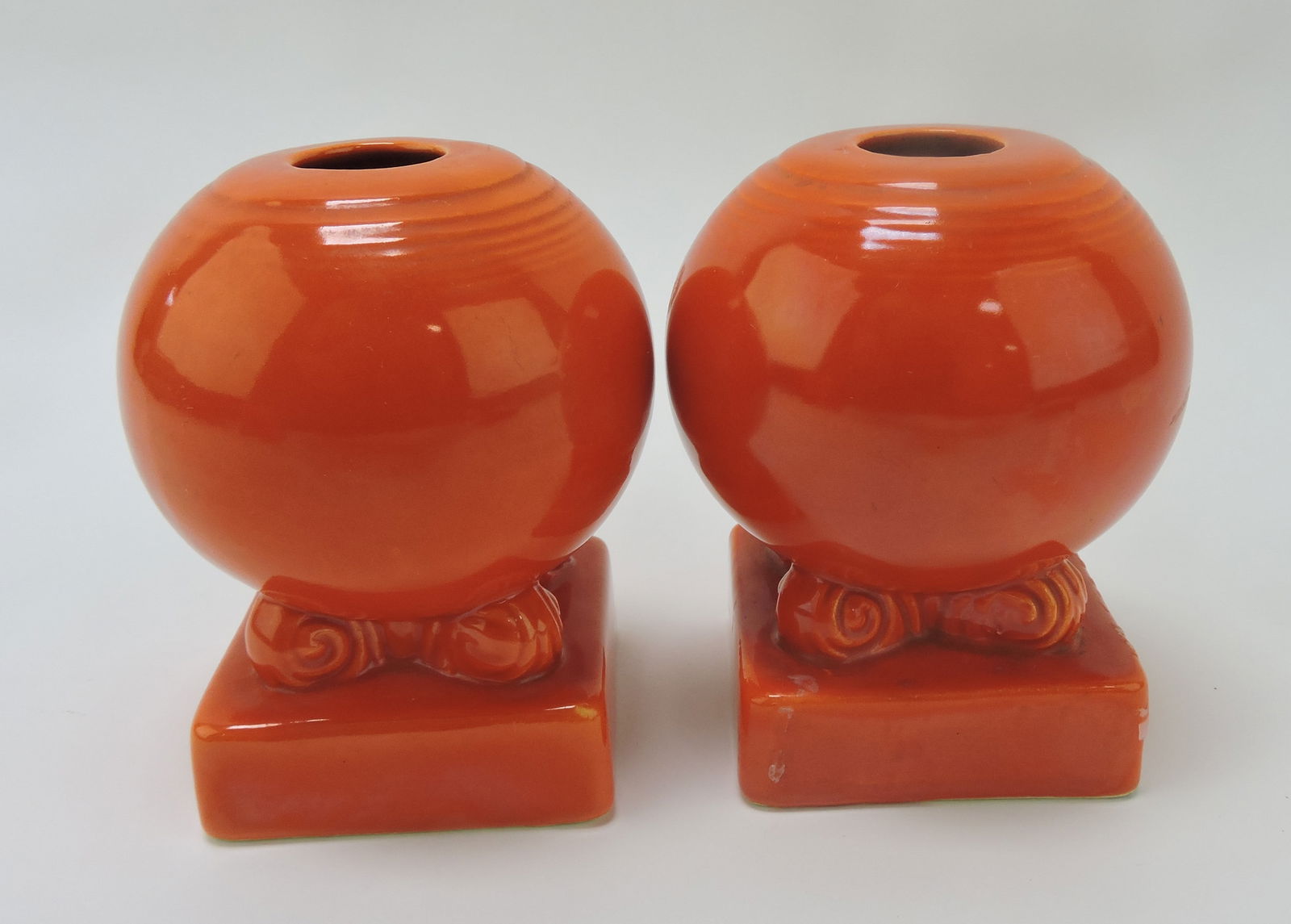 Fiesta bulb candle holder, pair, red (1 of 1)