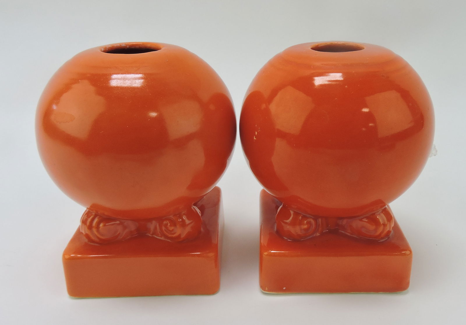 Fiesta bulb candle holder, pair, red (1 of 1)
