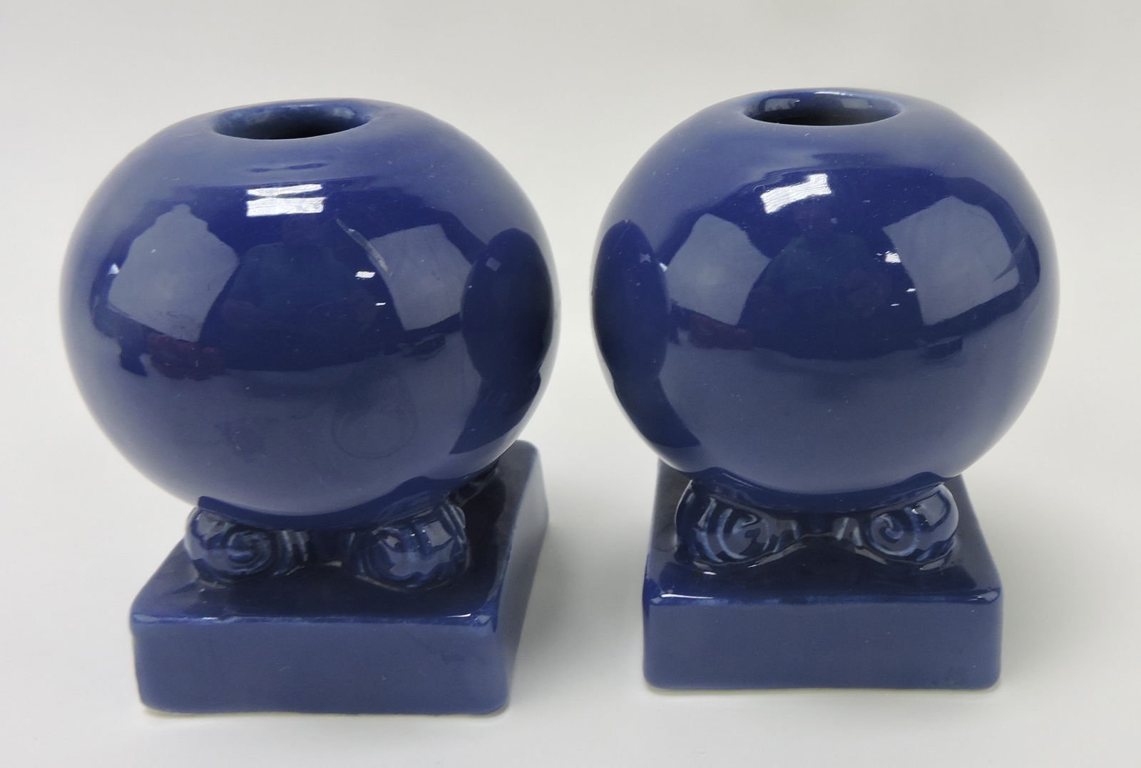 Fiesta bulb candle holder, pair, (1 of 1)