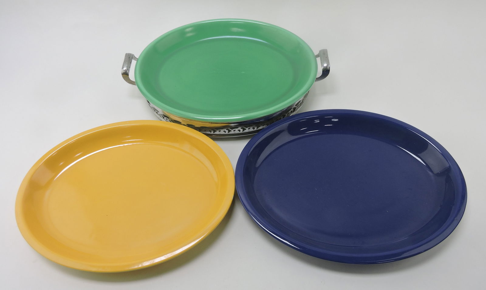 Fiesta Kitchen Kraft lot of 3 platters, (1 of 1)