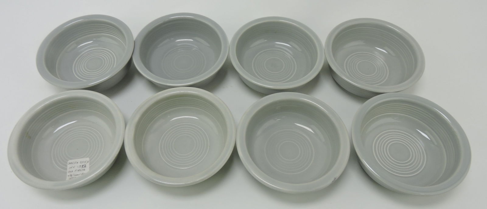 Fiesta 4 3/4" fruit bowl group, 8 gray (1 of 1)