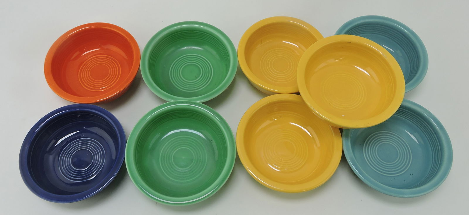 Fiesta 4 3/4" fruit bowl group, 9 mixed (1 of 1)