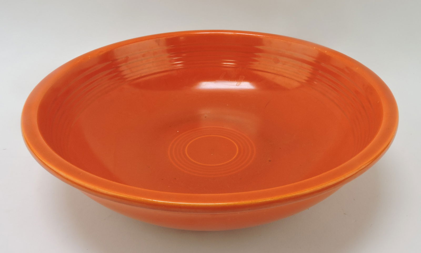 Fiesta 11 3/4" fruit bowl, red, nick (1 of 1)