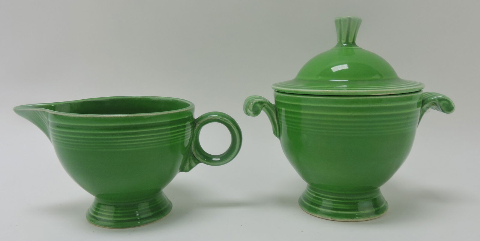 Fiesta cream & sugar, medium green (1 of 1)