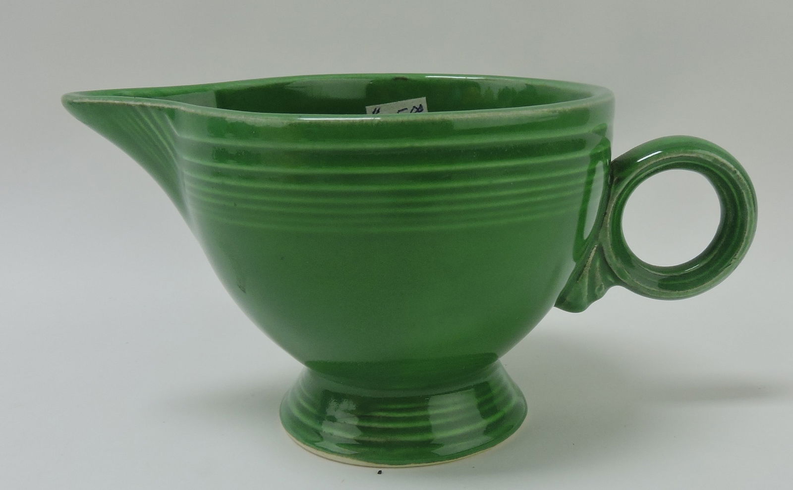 Fiesta creamer, medium green (1 of 1)