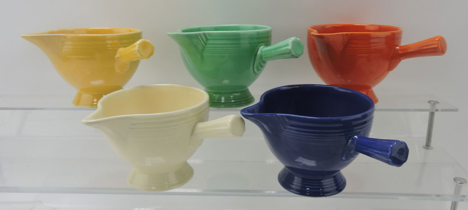 Fiesta stick handled creamer group, (1 of 1)