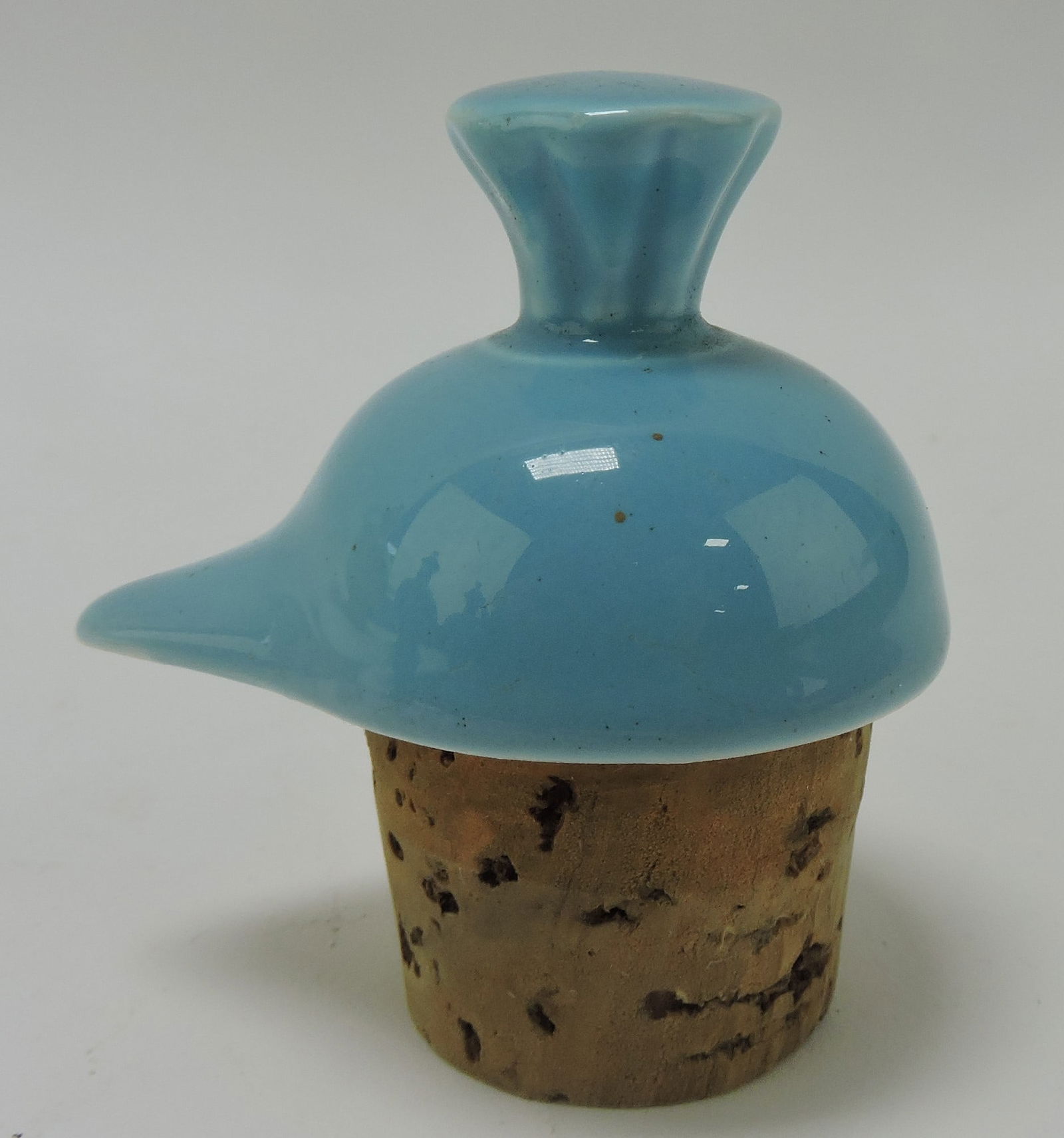 Fiesta carafe stopper/lid, turquoise (1 of 1)