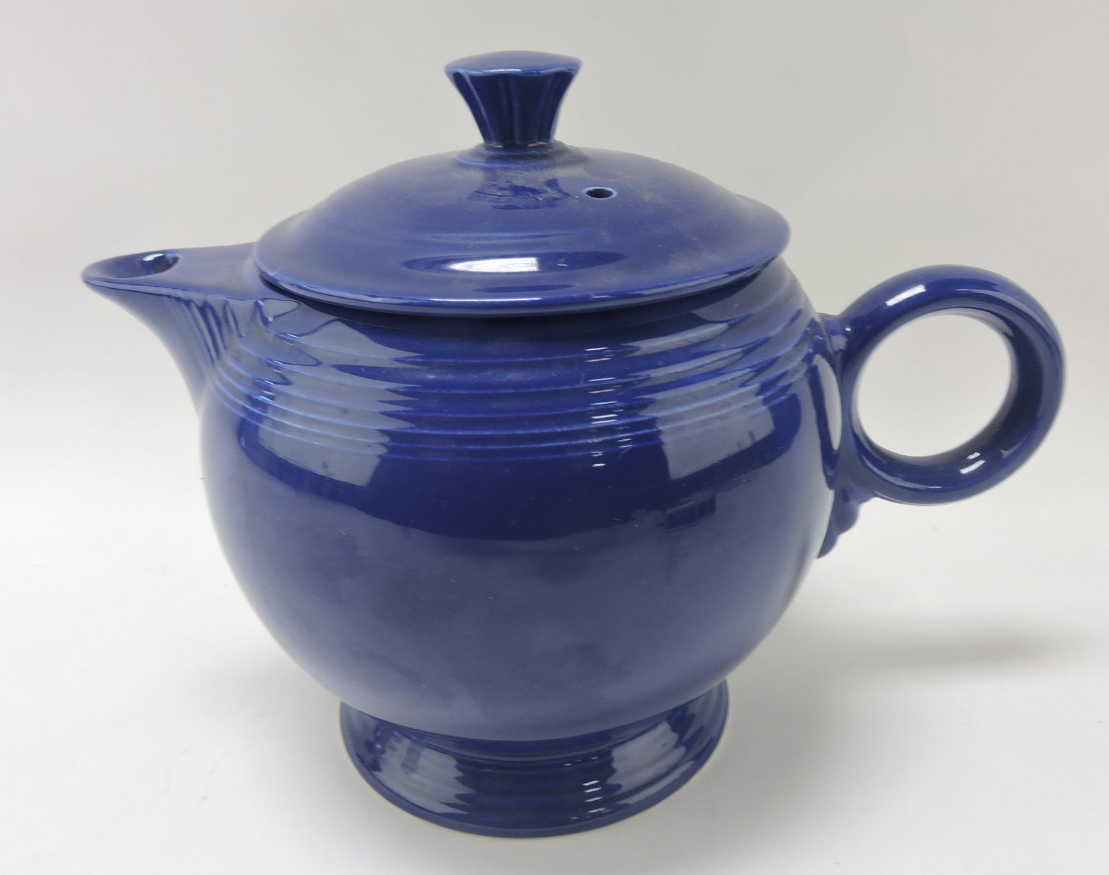 Fiesta large teapot, cobalt (1 of 1)