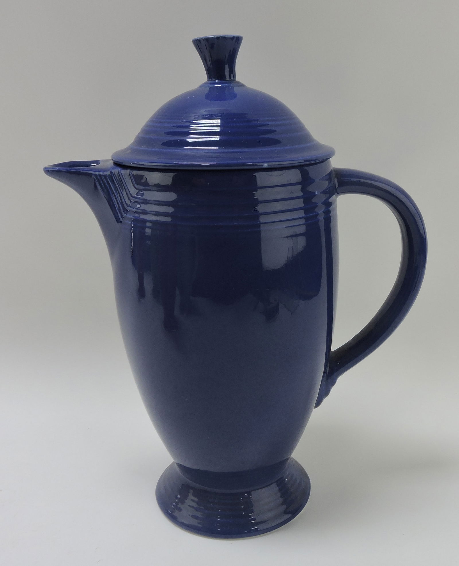 Fiesta coffee pot, cobalt (1 of 1)