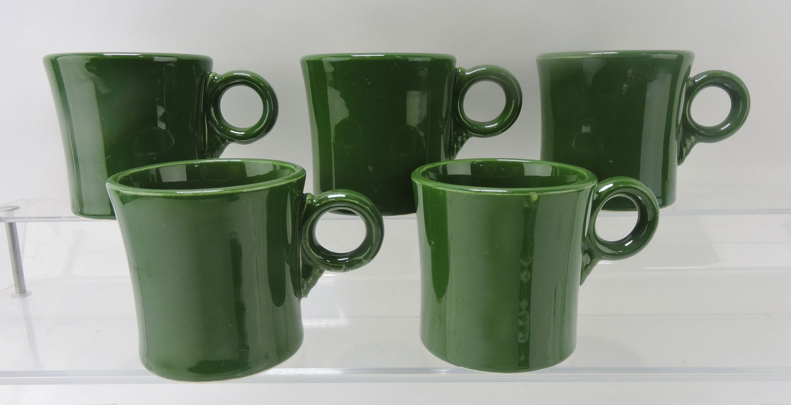Fiesta mug group, 5 dark green: .