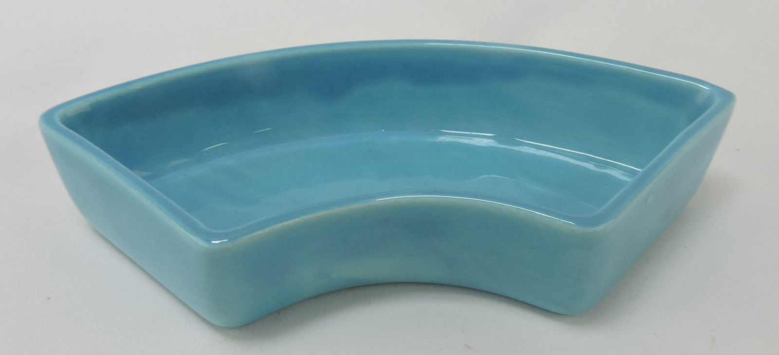 Fiesta relish tray side insert, turquoise (1 of 1)