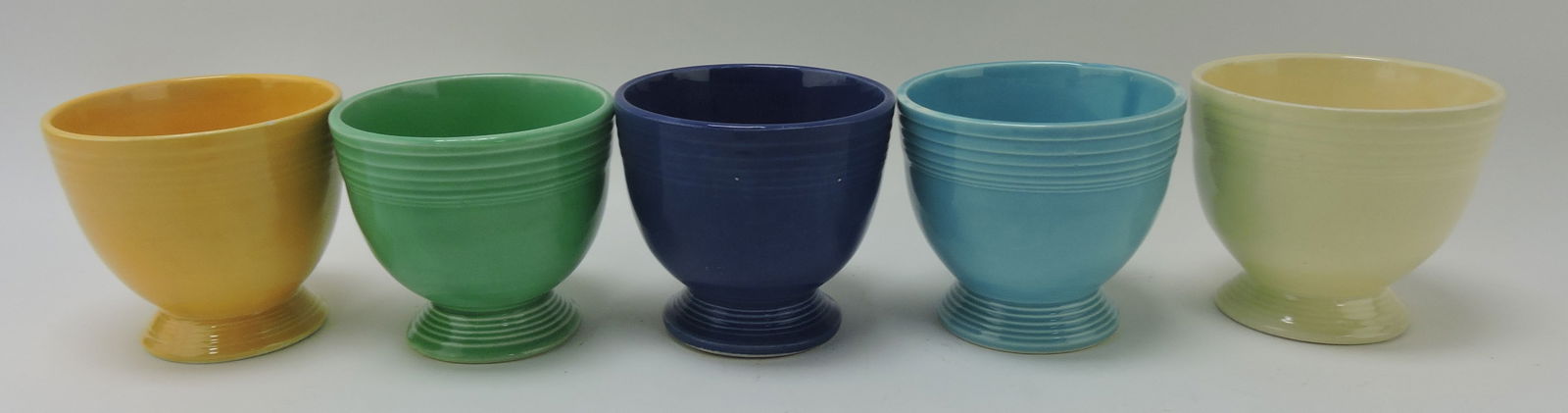 Fiesta egg cup group, 5 different colors (1 of 1)