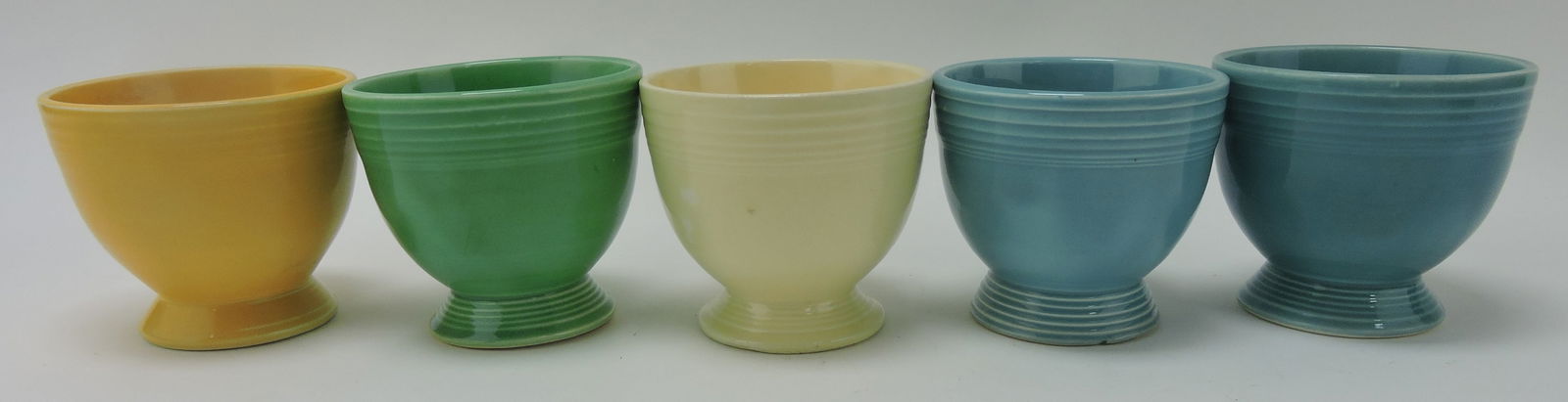 Fiesta egg cup group, 5 mixed colors (1 of 1)