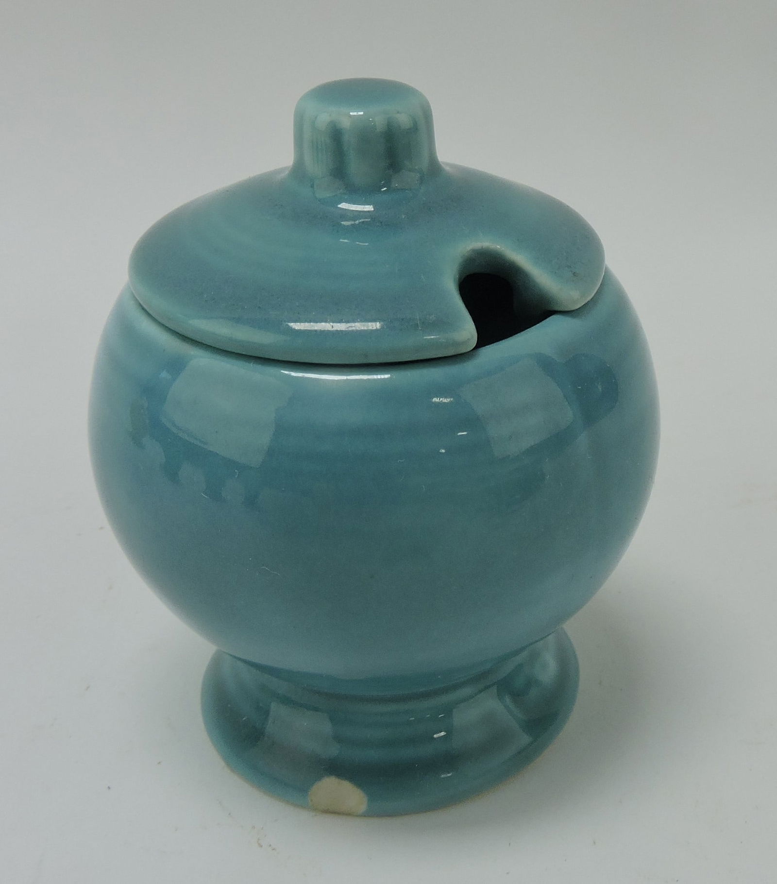 Fiesta mustard, turquoise, rim chip (1 of 1)